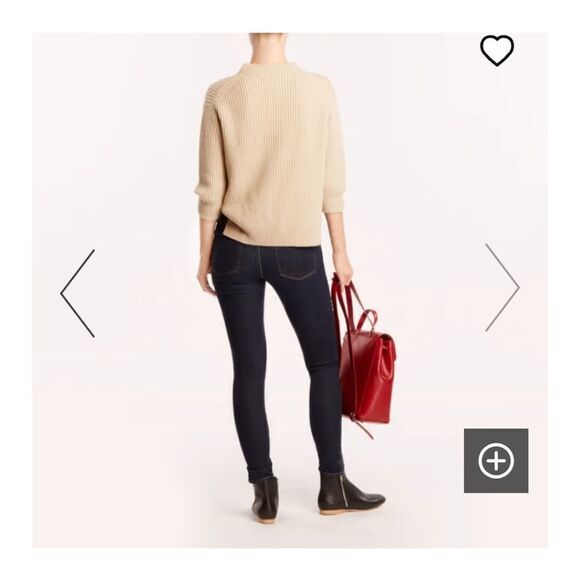 Frame Le Skinny de Jeanne in Marshall Wash Size 25 - Picture 2 of 7